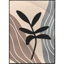 SHOP365 Yapraklar ve Şekiller Modern Poster P-003263