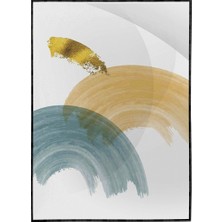 SHOP365 Şekiller Pastel Renkler Modern Dekoratif Poster P-003124