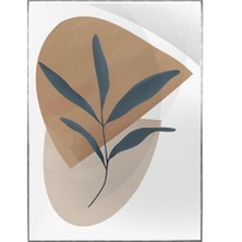 SHOP365 Yapraklar ve Şekiller Modern Poster P-003956