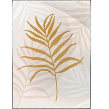 SHOP365 Palmiye Yaprakları Pastel Tonlar Modern Poster P-003857