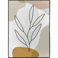 SHOP365 Botanik Şekiller Modern Poster P-003797