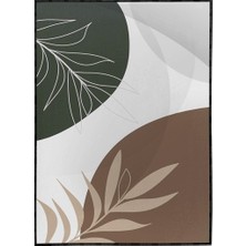 SHOP365 Yapraklar ve Şekiller Modern Poster P-001487