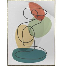 SHOP365 Toprak Renk Tonları Tasarım Modern Poster P-002179