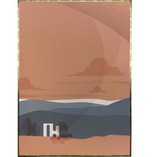 SHOP365 Manzara ve Dağ Modern Tasarım Poster P-002218