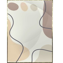 SHOP365 Toprak Renk Tonları Tasarım Modern Poster P-001986