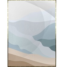 SHOP365 Ay Güneş ve Toprak Renkleri Modern Poster P-002488