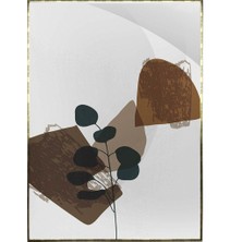 SHOP365 Bitki Yapraklar ve Şekiller Modern Poster P-002740