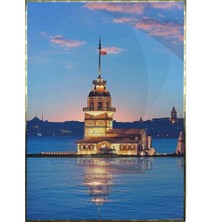 SHOP365 Istanbul Kız Kulesi Deniz Manzarası Poster P-000175