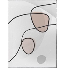 SHOP365 Toprak Renk Tonları Tasarım Modern Poster P-001463