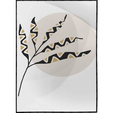 SHOP365 Doğa Bitki Modern Illüstrasyon Poster P-002550