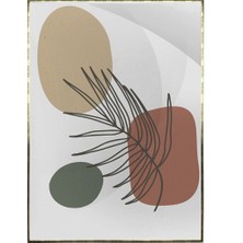 SHOP365 Bitki Yapraklar ve Şekiller Modern Poster P-002064