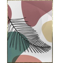 SHOP365 Bitki Yapraklar ve Şekiller Modern Poster P-002473