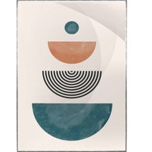 SHOP365 Şekiller Desenler Çizgiler Modern Tasarım Poster P-004203