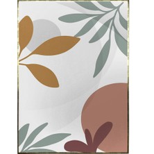 SHOP365 Bitki Yapraklar ve Şekiller Modern Poster P-002464