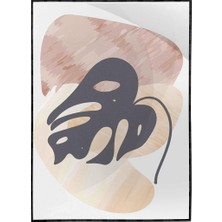 SHOP365 Bitki Yapraklar ve Şekiller Modern Poster P-002995