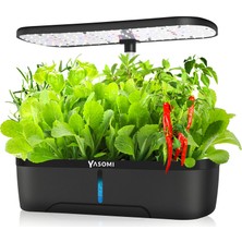 Yasomi S12 Smart Planter Akıllı Ev Bahçesi 12'li (Türkiye Garantili)