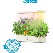 Yasomi S12 Smart Planter Akıllı Ev Bahçesi 12'li (Türkiye Garantili)