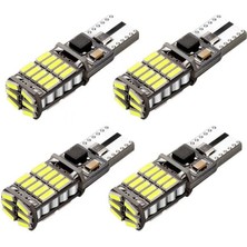 Auto Ampulance T10 W5W LED Canbus  Araba Iç Aydınlatma T10 26 Smd 4014 Çip Saf Beyaz  Ampul Lambası