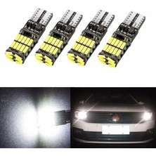 Eraks T10 W5W LED Canbus  Araba Iç Aydınlatma T10 26 Smd 4014 Çip Saf Beyaz  Ampul Lambası