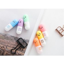 Piraye Gift Kapsül 6lı Fosforlu Kalem Seti