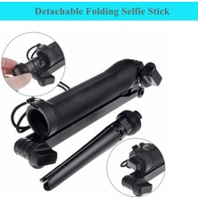 Outfire Universal  Tüm Aksiyon Kameralarına Uyumlu  3 Way Çok Yönlü Monopod Tripod Stand