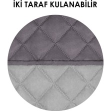 Faiend Sıvı Su Geçirmez Tüy Tutmaz 3 Kişilik Koltuk Örtüsü Iki Tarafı Kullanabilir 3 Kişilik Koltuk Şalı
