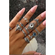 BMD Chloe Yüzük Set - Gümüş