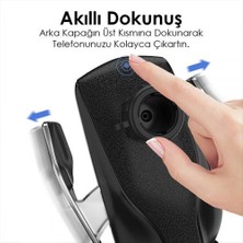 Coofbe Super Şarj 10W Kablosuz Şarjlı Araç Tutucu Araç Şarjı Havalandırma Araç Içi Telefon Tutucu