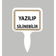 Mt Kırtasiye Yaz-Sil Tatlıcı Baharat Kuruyemişci Mini Tutar Etiketi 20 Li Pk