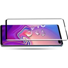 HEPTEKİLETİŞİM Samsung Galaxy S10 Plus Tam Kaplayan Esnek Yapılı Koruyucu (Z-Süper-Pet)