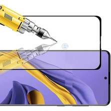 HEPTEKİLETİŞİM Samsung Galaxy A91 (S10 Lite) Tam Kaplayan Esnek Yapılı Koruyucu (Z-Süper-Pet)