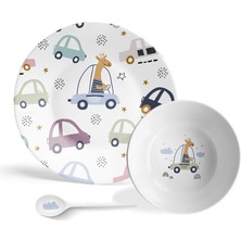 Fern&Co. Kids Funny Cars Yemek Seti