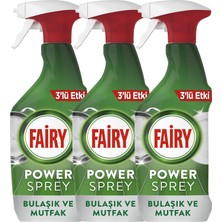 Fairy Power Sprey 3’ü 1 Arada Bulaşık ve Mutfak 500 ml X3