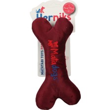 Herniks Sesli Peluş Nakışlı Köpek Oyuncağı - Mini Bone 18CM