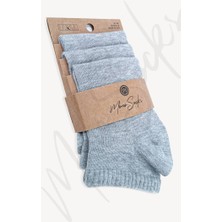 Mono Socks 3'lü Basic Düz Patik Çorap