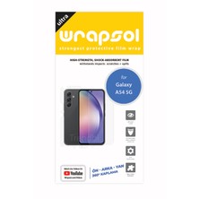 Wrapsol Samsung A54 Ön Arka ve Yanlar Dahil Full Body 360 Derece Kaplama Poliüretan Film