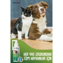 Veturel Ağız ve Diş Bakım Spreyi 3x100ml Köpek Ağız Kokusu Giderici Kedi Ağız Kokusu Plak Tartar