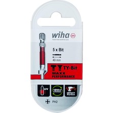 Wiha Profesyonel Ph2 49MM Bits Yıldız Uç x 5 Adet