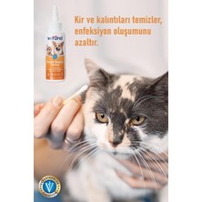 Kulak Bakım Spreyi 3x100ml Kedi Kulak Temizleme Köpek Kulak Uyuzu Kir Bulaş