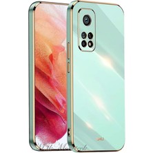 MTK Moveteck Xiaomi Redmi Note 12 Pro 8/256 GB Uyumlu Kılıf Kamera Korumalı Parlak Gold Kenarlı Yumuşak Silikon Kapak