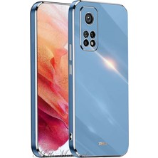 MTK Moveteck Xiaomi Redmi Note 12 Pro 8/256 GB Uyumlu Kılıf Kamera Korumalı Parlak Gold Kenarlı Yumuşak Silikon Kapak