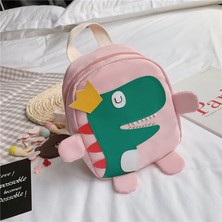 Beautifyy Karikatür Çocuklar Sırt Çantası Mini Anaokulu Schoolbag Peluş Dinozor Sırt Çantası Çocuk Okul Çantası Kız Erkekler Sırt Çantası (Yurt Dışından)