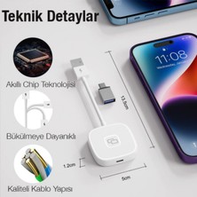 Kamardey Araç Içi Görüntü Sistemleriusb+ Lightning Apple iPhone Carplay Mirror Ekran Yansıtıcı Adaptör Çevirici