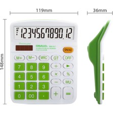 Haitn Masaüstü Hesaplama ABC12 Digit Ekran Güneş Enerjisi Çift Güç Kaynağı Renk | Masaüstü Hesap Makinesi | Hesap Makineleri Digitalosalo Hesap Makinesi (Yurt Dışından)