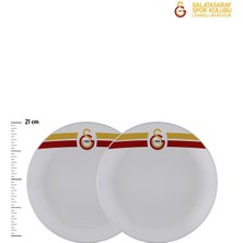 Neva N3471 Galatasaray Lisanslı Arma Logo 2'Li Pasta Tabağı
