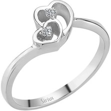 Sirius Pırlanta Pırlanta Kalp Yüzük 0417R0095