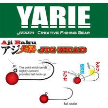 Yarie NO.645 Aji Baku Jighead 1.3  gr #8 Numara Iğne