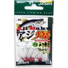 Yarie NO.645 Aji Baku Jighead 1.3  gr #8 Numara Iğne