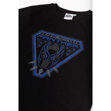 Giyimod Marvel Black Panther Giyimod Erkek Tshirt 1133498-SİYAH