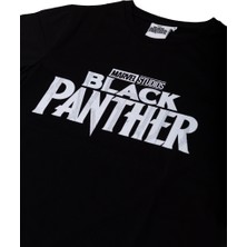 Giyimod Marvel Black Panther Giyimod Erkek Tshirt 1230458-SİYAH